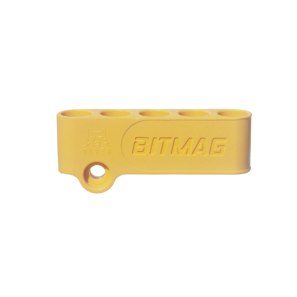 Magnetický držák 5-bitů BITMAG ™ plastový žlutý