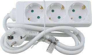 Predlžovací kábel SCHUKO 3-zásuvka 1,5 m-cz
